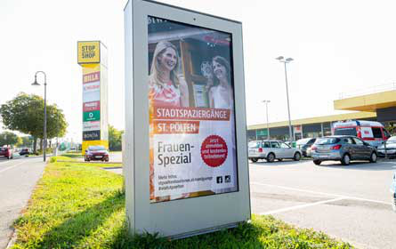 Goldbach erweitert DOOH Netzwerk um City Channel