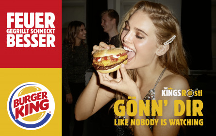 Burger King und Jung von Matt/Donau gönnen sich