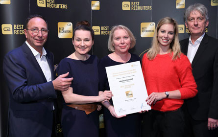 Hattrick für die Vienna Insurance Group bei Best Recruiters-Award