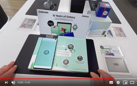 Samsung und Interactive Paper: Omnichannel-Kampagne mit Innovationsfaktor