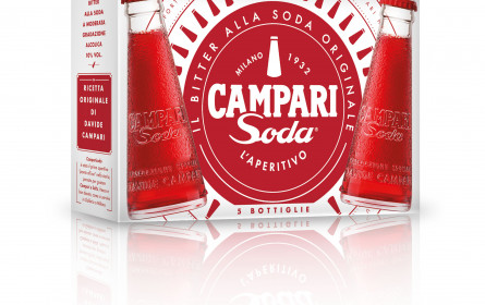 Campari Soda Packaging erhält Redesign