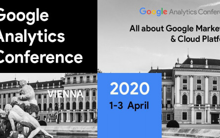 Die neunte Google Analytics Conference D-A-CH findet im April 2020 in Wien statt
