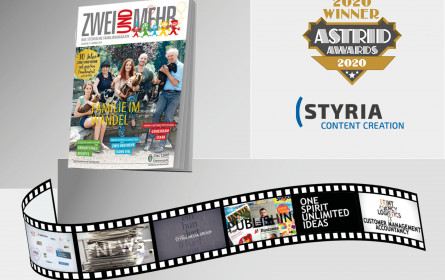 Grand Award für „150 Jahre Styria Media Group“ bei Astrid Awards