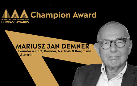 Mariusz Jan Demner erhält IAA Global Compass Award