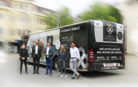 Buswerbung wirkt: Wenn das Badezimmer durch Klagenfurt rollt