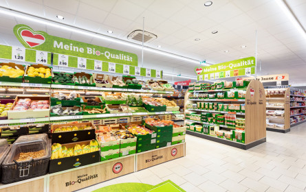 Neu gestaltete Lidl Filiale in Mödling