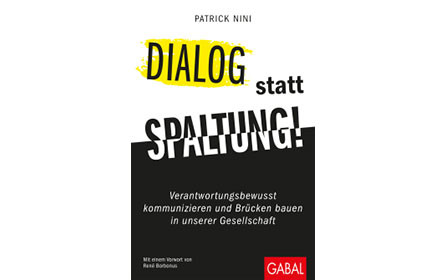 "Dialog statt Spaltung" 