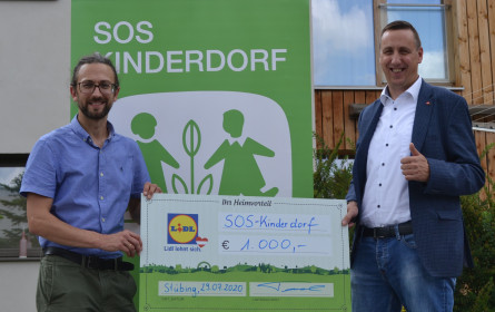 Lidl-Mitarbeiter starten Spendenaktion fürbdas SOS-Kinderdorf Steiermark