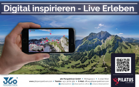 Schweizer Vorzeige-Destination Pilatus inspiriert mit interaktiver 360° Bergtour