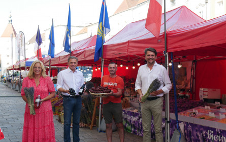 „Sommerliche Genusswochen“: Provence-Markt bis 15.8. zu Gast in Wels