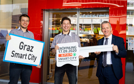 Neuer Spar-Supermarkt für Smart City Graz