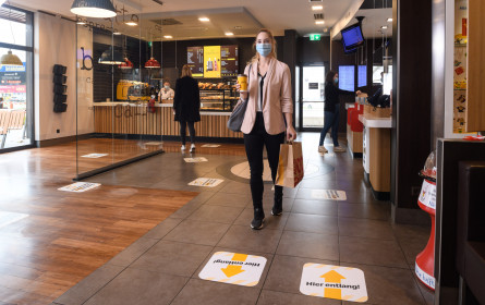 McDonald’s ist weiterhin für seine Gäste da