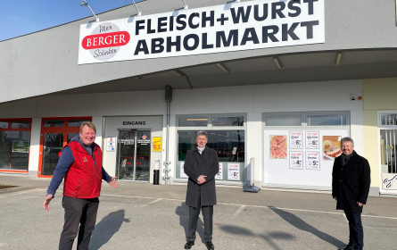 Berger Schinken eröffnete Abholmarkt in Wetzelsdorf/Poysdorf