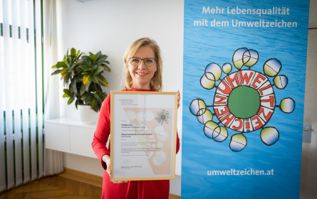 „Meine Wollke“ bekommt das Österreichische Umweltzeichen