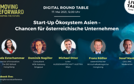 Digital Round Table zum Start-up-Ökosystem Asien