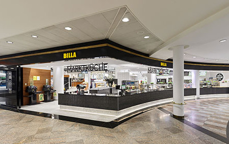 Billa eröffnet Marktküche und Weinbar in den Wiener Ringstrassen-Galerien