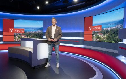 Premiere: Neues TV-Studio im ORF Vorarlberg