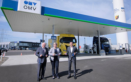 OMV eröffnet in Himberg ihre erste LNG-Tankstelle in Österreich