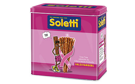 Soletti ist offizieller Partner der Pink Ribbon-Aktion