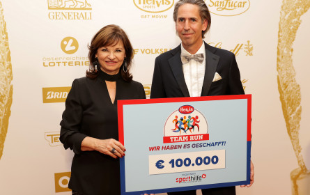 Hervis spendet 100.000 Euro an die Österreichische Sporthilfe