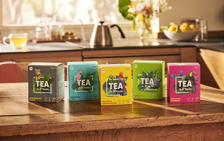 Trendiges und nachhaltiges Tchibo-Teesortiment für warme Genussmomente