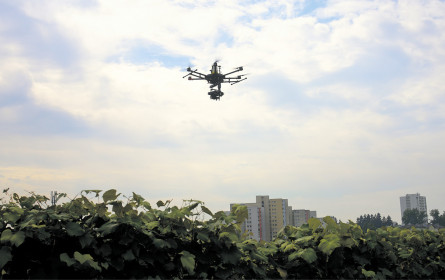 Drohnen und 5G im Dienste der Landwirte
