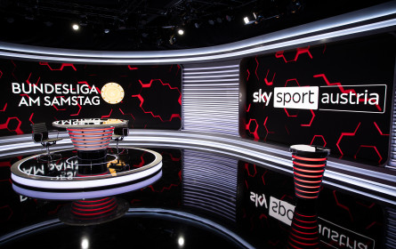 Sky Sport Austria sendet zum Frühjahrsauftakt aus dem neuen Sky-Studio in Wien-Auhof