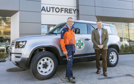 AutoFrey unterstützt Salzburger Bergrettung