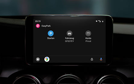 EasyPark unterstützt jetzt Android Auto