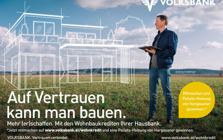 Volksbanken-Verbund launcht österreichweite Wohnbaukampagne