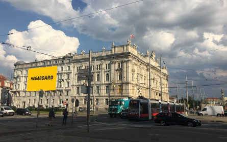 Neuer Megaboard Premium-Standort in der Wiener Innenstadt