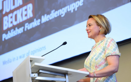 Funke-Verlegerin Becker fordert Mehrwertsteuerverzicht bei Medien