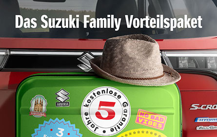 Suzuki startet mit einer Vorteilspaket Imagekampagne durch