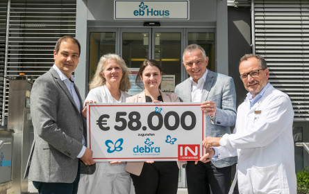 Interspar unterstützt Debra Austria mit 58.000 Euro