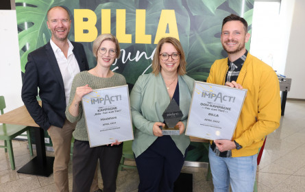 Impact Award für Billa und Mindshare