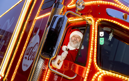 Coca-Cola Weihnachtstruck tourt wieder