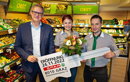 Graz feiert neuen Spar am Dietrichsteinplatz