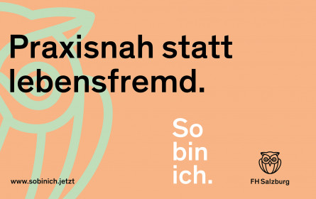 „So bin ich“: FH Salzburg mit neuer Kampagne