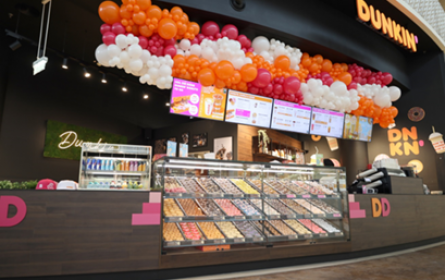 Dunkin‘ Donuts eröffnet im G3 Shopping Resort Gerasdorf