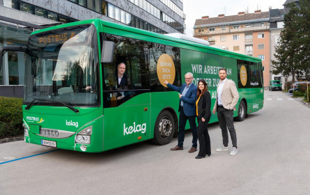 Kelag nutzt auffälliges Bus-Branding