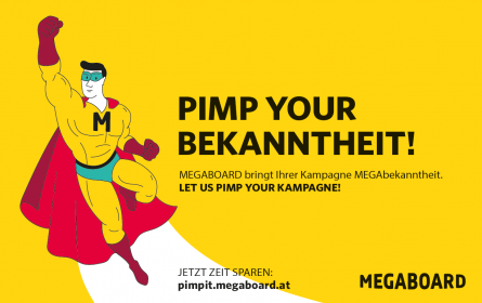 "Pimp your Kampagne": Megaboards maximieren die Werbewirkung