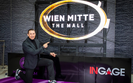 Wien Mitte The Mall zeigt neuartige, holographische Außenwerbung „Hypergram“