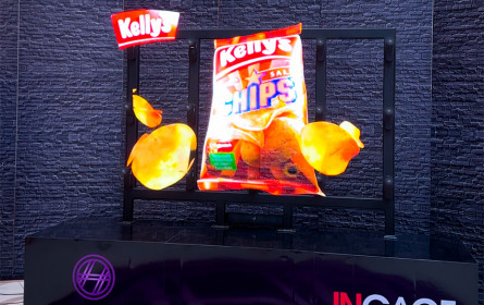Kelly's Chips-Marke startet holografisches Erlebnis in Wien Mitte The Mall