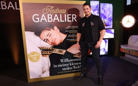 Andreas Gabalier mit seinem ersten Magazin