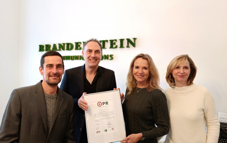 Brandenstein Communications und Sanofi Österreich sind neue Träger des Österreichischen PR-Gütezeichen