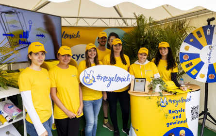 RecycleMich-App macht Mülltrennung zum Thema am Donauinselfest 