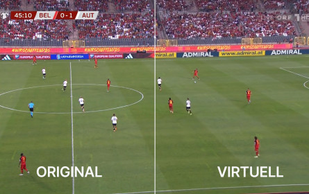 Premiere: Erstmals virtuelle Bandenwerbung bei ÖFB-Länderspiel eingesetzt