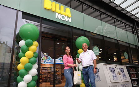 Runde Sache: Billa Now eröffnet in Wien Shop Nummer 50