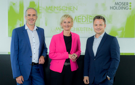 Transformationsprozess: Künftiges Vorstandsteam der Moser Holding ist mit Rudolf Schwarz komplett
