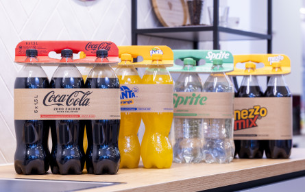 Coca-Cola HBC Österreich ersetzt Plastikfolien